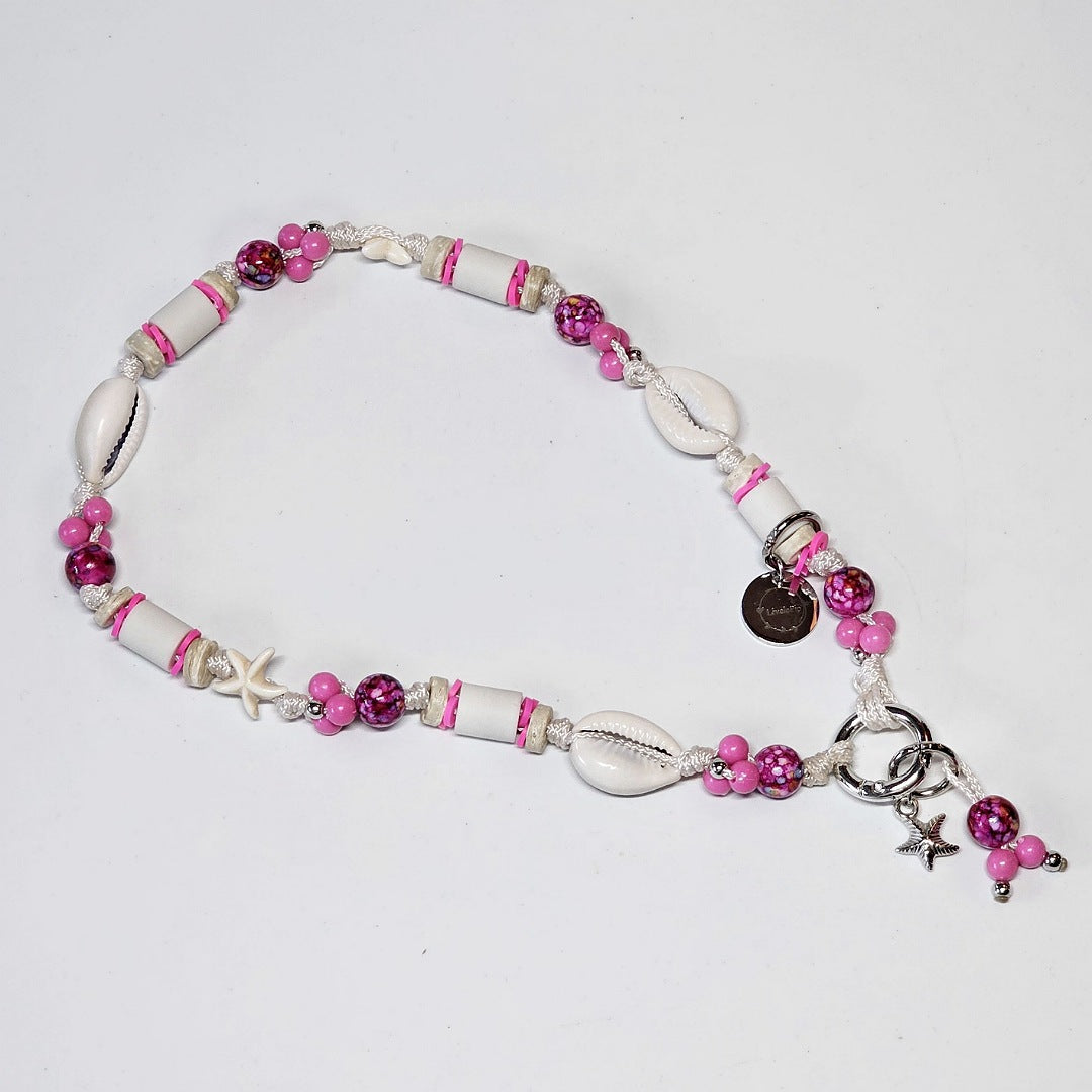 LivalaPip™ - Anti-tekenketting - Fuchsia Tide