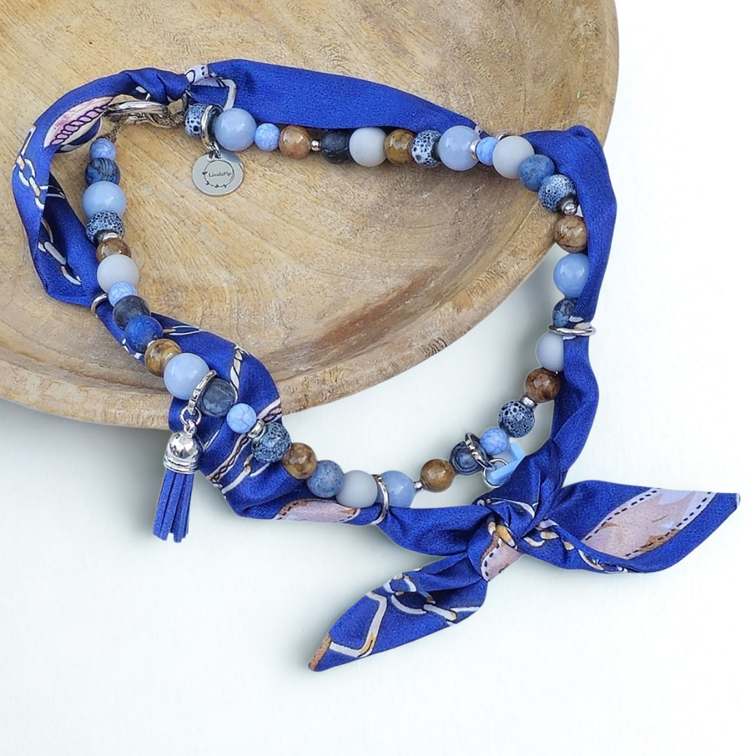 LivalaPip™ - Bandana Ketting - Copper Sky