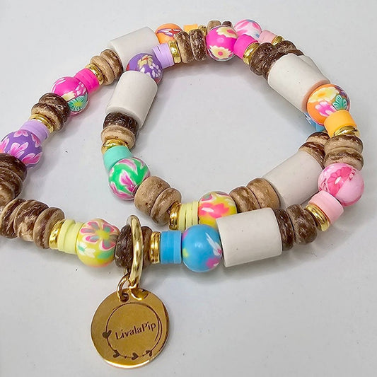 LivalaPip™ - Anti-tick necklace - Coconut Ibiza Boho Chic