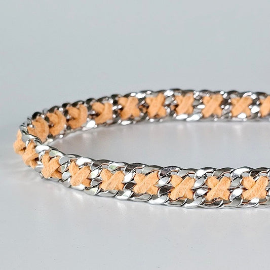 LivalaPip™ - ID Collar - Schakel - Steel Sunset