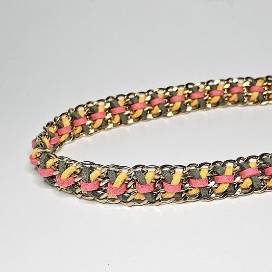 LivalaPip™ - ID Collar - Schakel - Steel Fiesta Flames