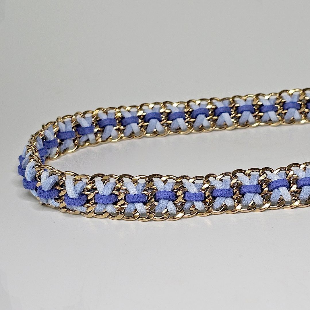 LivalaPip™ - ID Collar - Schakel - Steel Denim Blue
