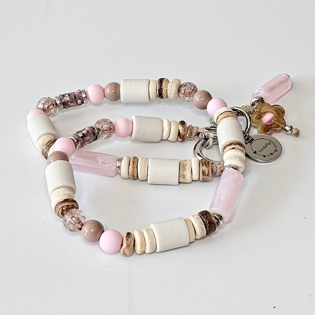 LivalaPip™ - Anti-tick necklace - Pink Blossom