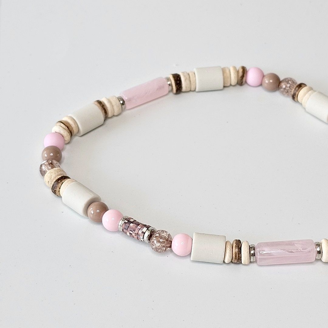 LivalaPip™ - Anti-tick necklace - Pink Blossom