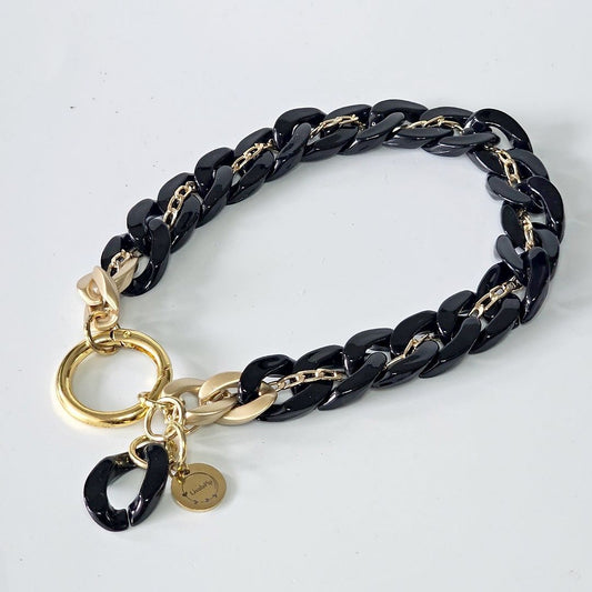 LivalaPip™ - ID Collar - Schakel - Midnight Luxe