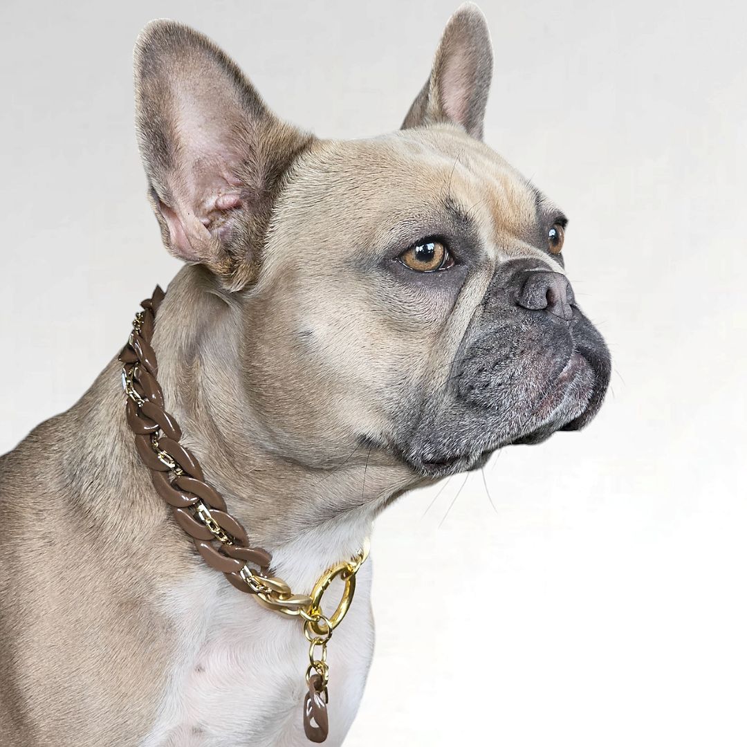 LivalaPip™ - ID Collar - Schakel - Choco Luxe