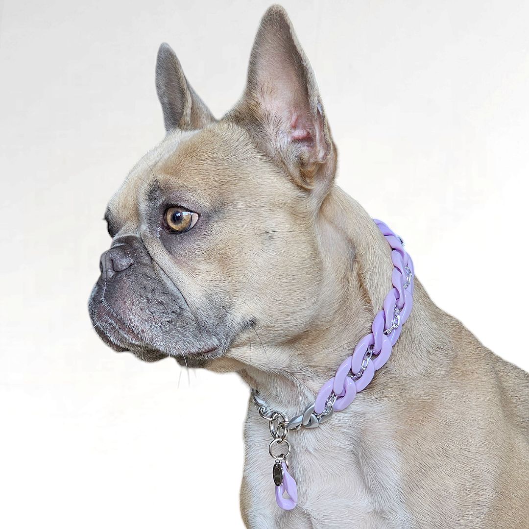 LivalaPip™ - ID Collar - Schakel - Lila Lilac