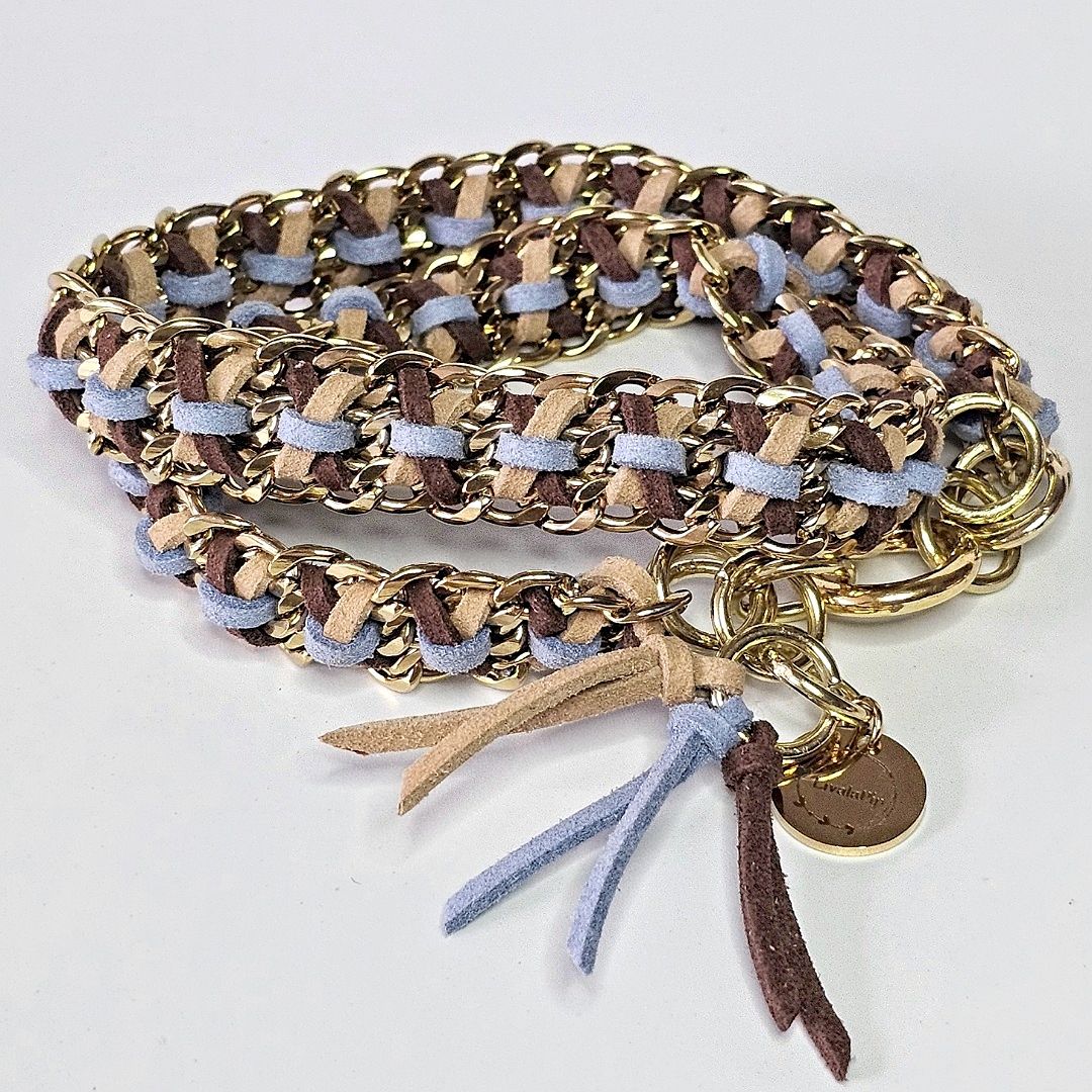 LivalaPip™ - ID Collar - Schakel - Caramel Sky