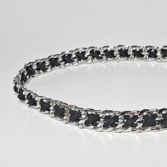 LivalaPip™ - ID Collar - Schakel - Steel Black