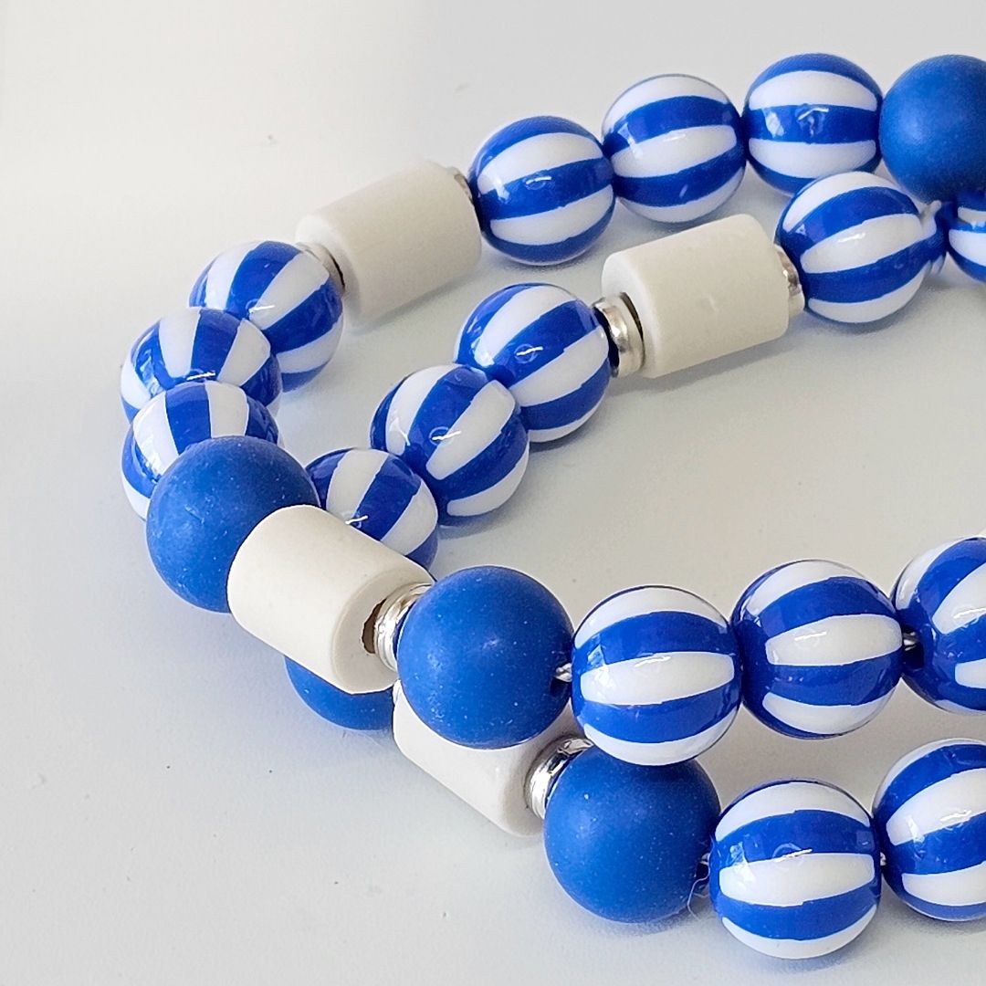 LivalaPip™ - Anti-tekenketting - Stripes Only Ocean