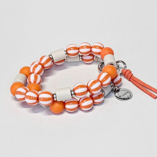 LivalaPip™ - Anti-tekenketting - Stripes Only Sunset