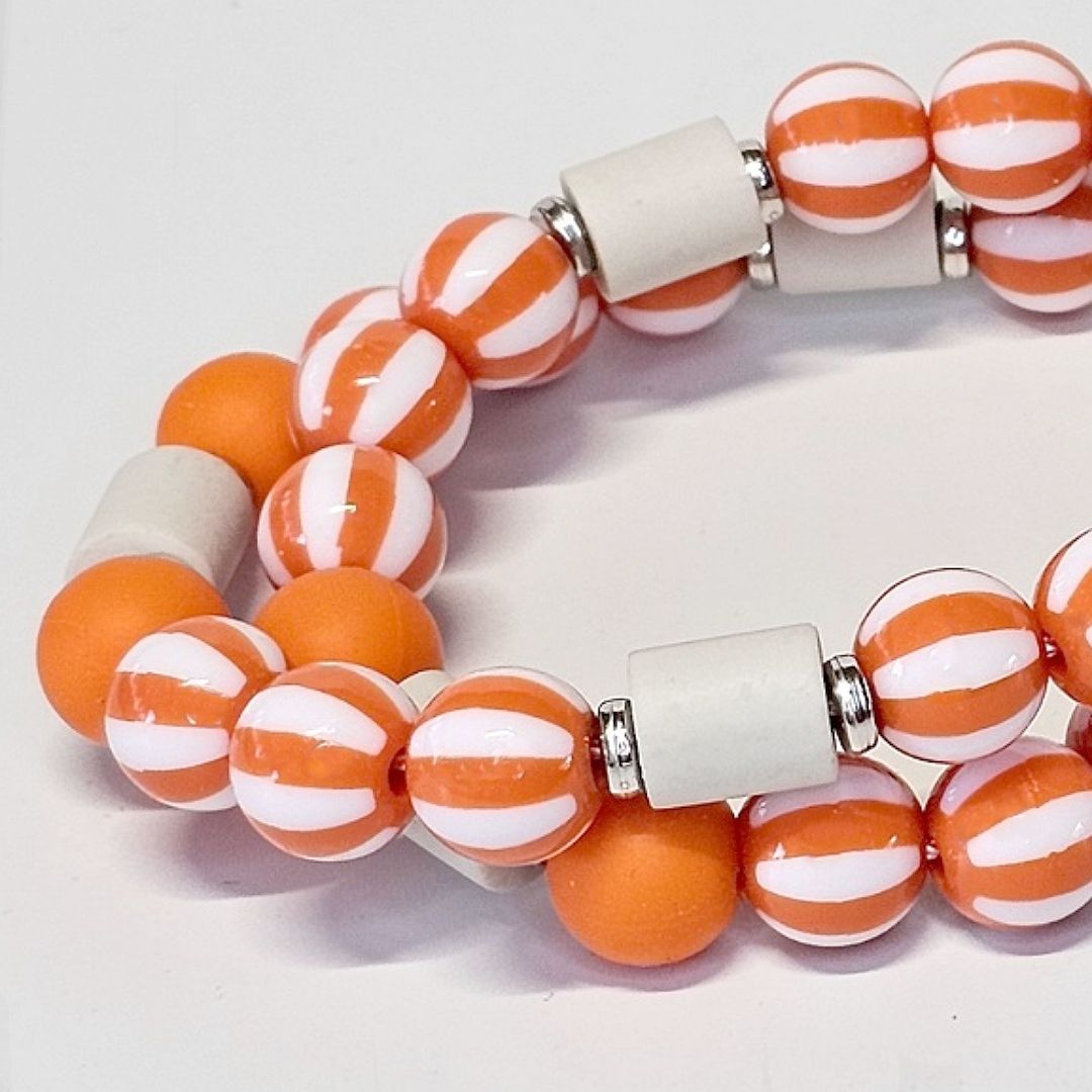 LivalaPip™ - Anti-tekenketting - Stripes Only Sunset