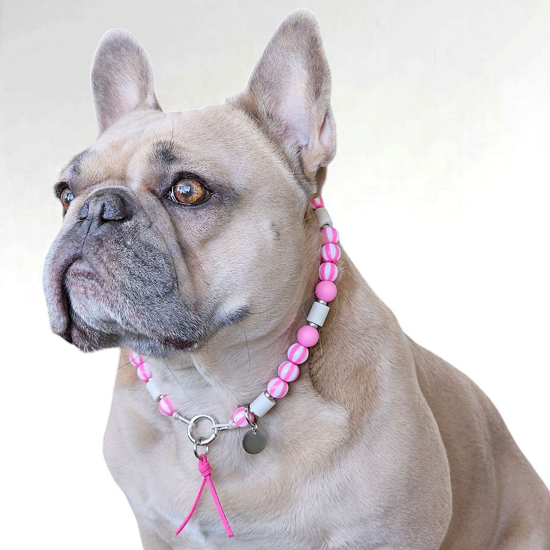 LivalaPip™ - Anti-tekenketting - Stripes Only Bubblegum