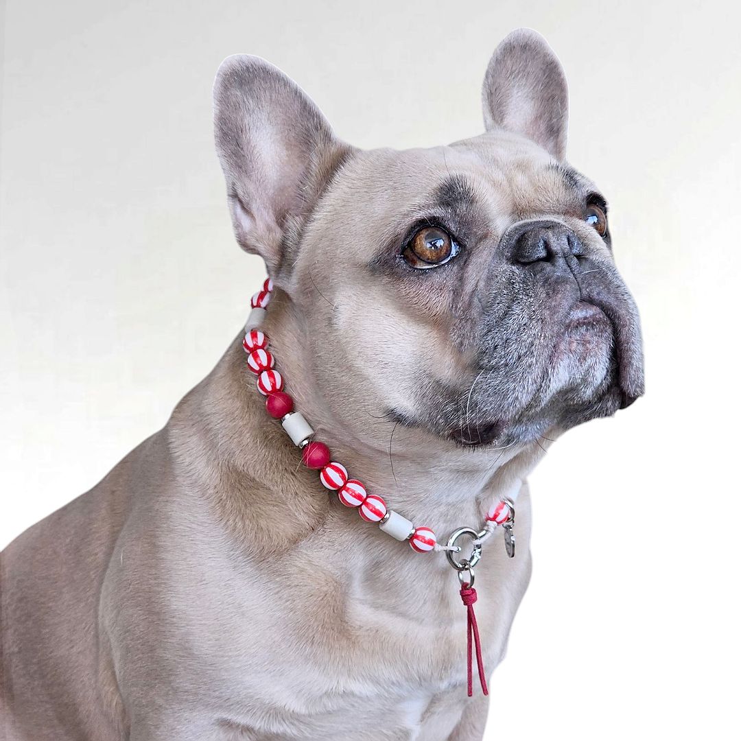 LivalaPip™ - Anti-tekenketting - Stripes Only Cherry