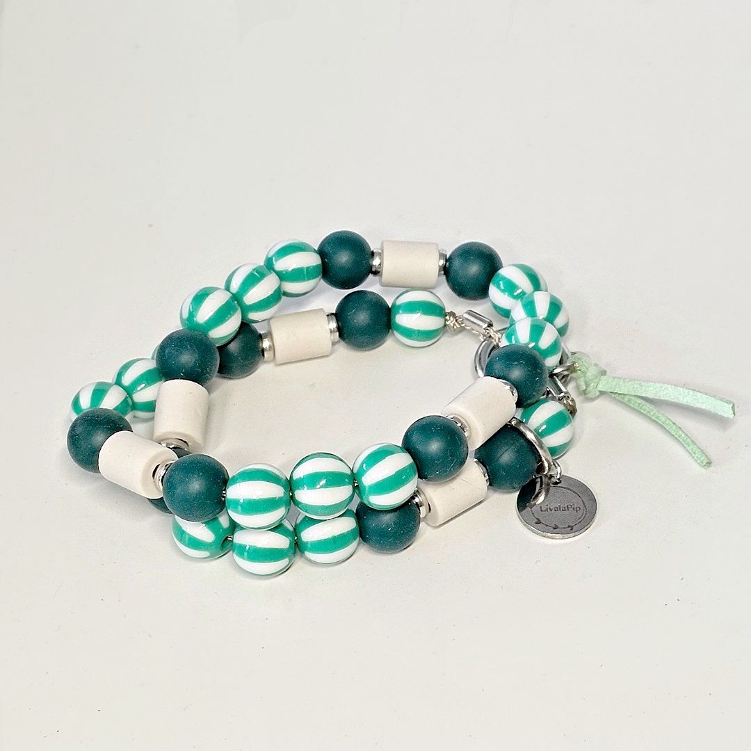 LivalaPip™ - Anti-tekenketting - Stripes Only Palm Springs