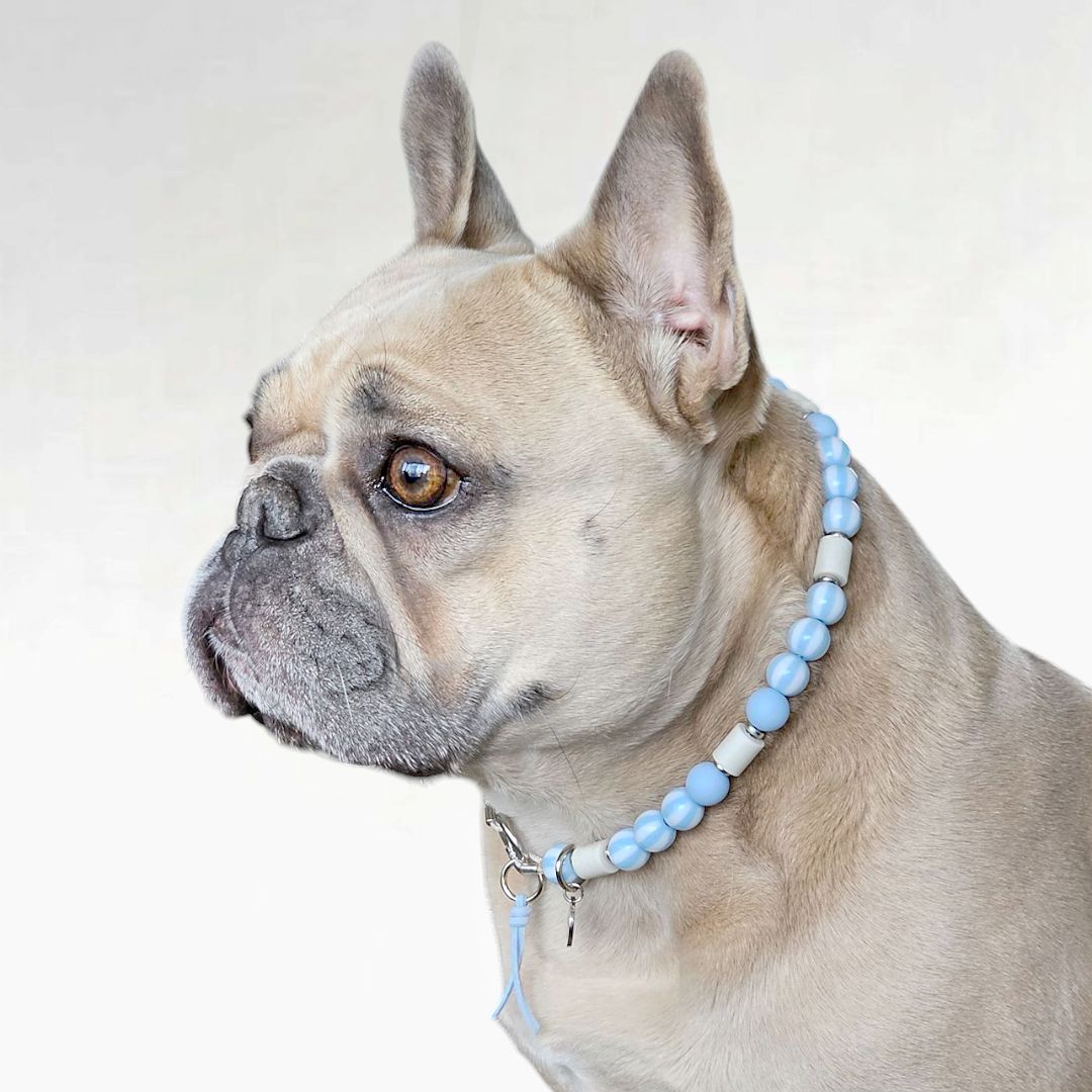 LivalaPip™ - Anti-tekenketting - Stripes Only BabyBlue