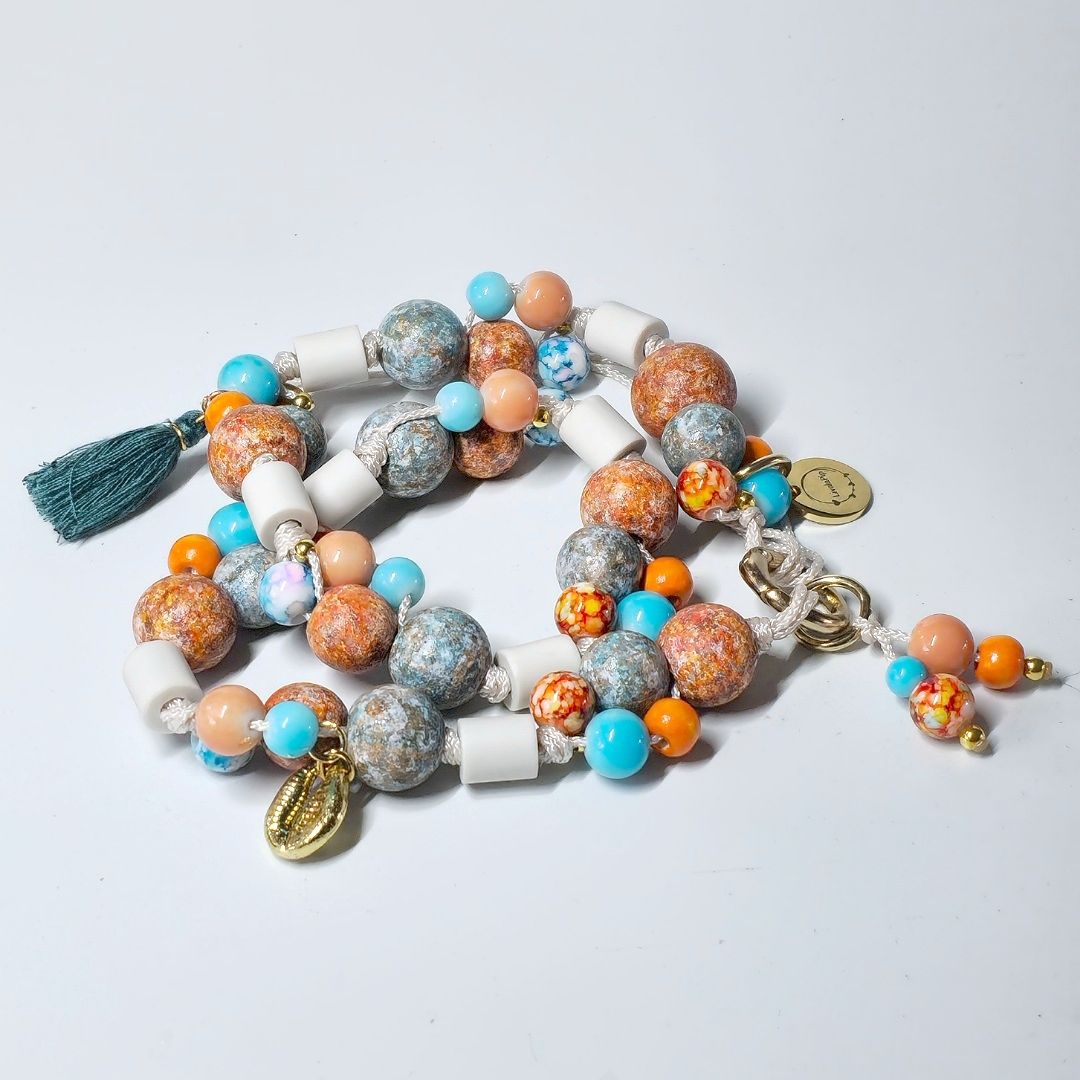LivalaPip™ - Anti-tekenketting - Orange Splash