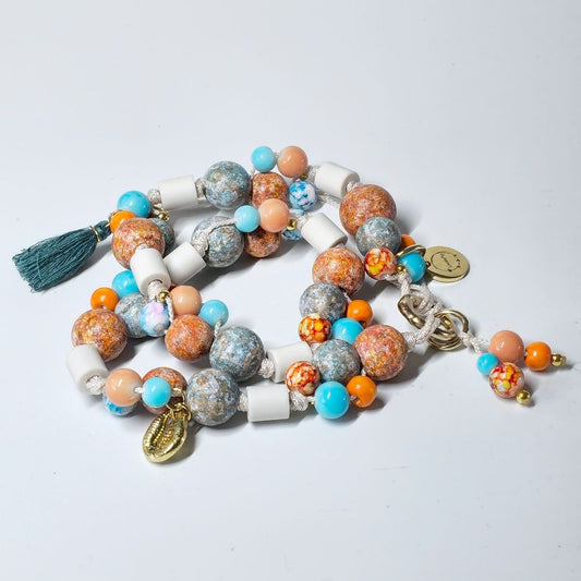 LivalaPip™ - Anti-tekenketting - Orange Splash