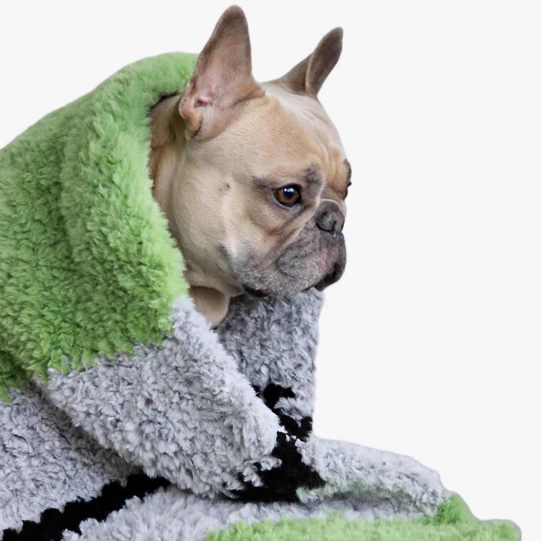 LivalaPip™ - Deken - Fluffy Mint Storm