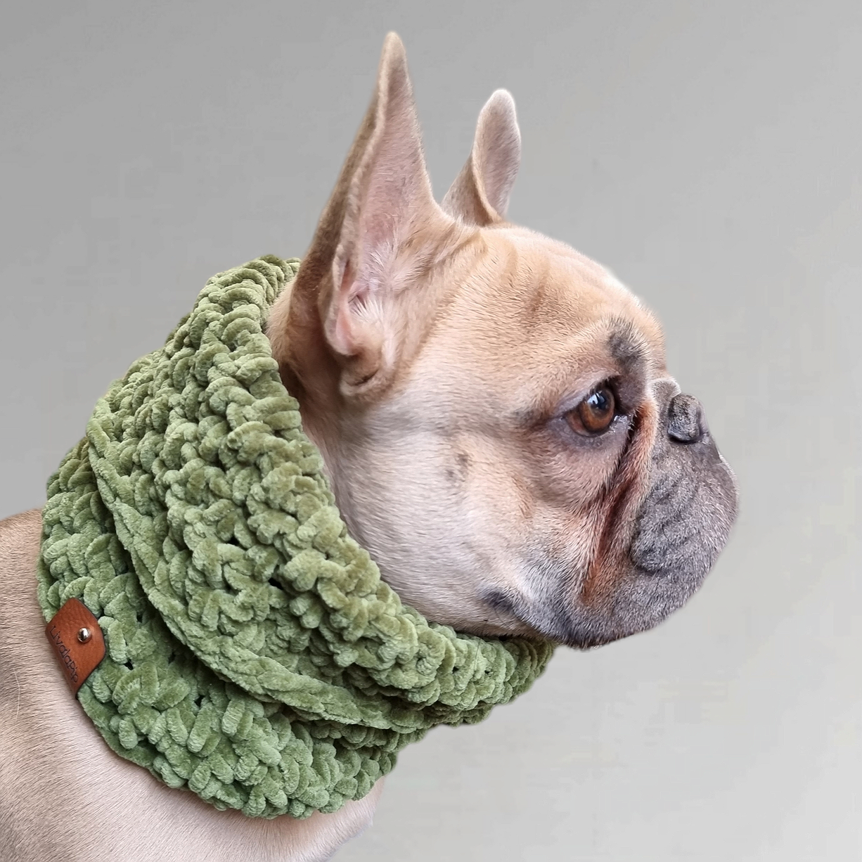 LivalaPip™ - Turtleneck scarf Supersoft - Green