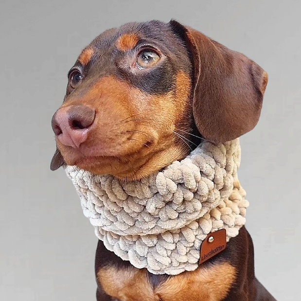 LivalaPip™ - Turtleneck scarf Supersoft - Taupe
