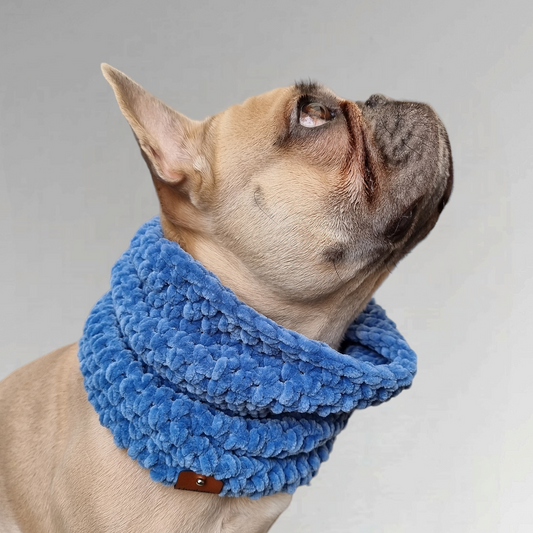 LivalaPip™ - Turtleneck scarf Supersoft - Denim Blue