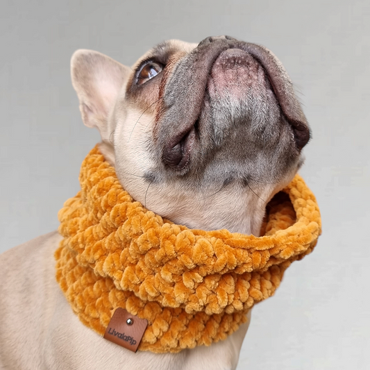 LivalaPip™ - Turtleneck scarf Supersoft - Honey