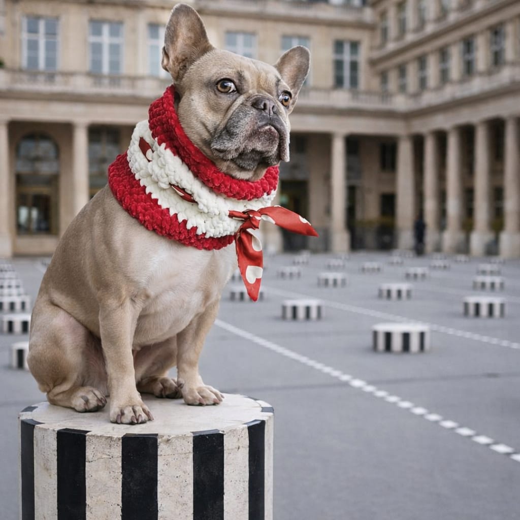 LivalaPip™ - Col sjaal - LivalaPip in Paris - La Rue d'Amour