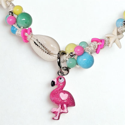 LivalaPip™ - Ketting - Flamingo Splash