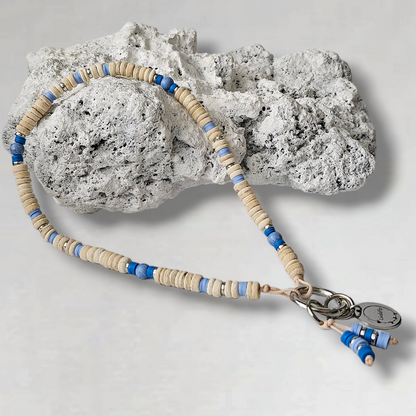 LivalaPip™ - Ketting - Coconut Denim Blue