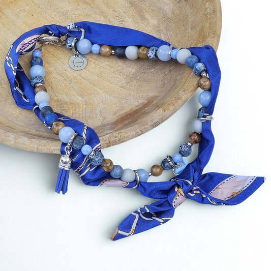 LivalaPip™ - Bandana Ketting - Copper Sky