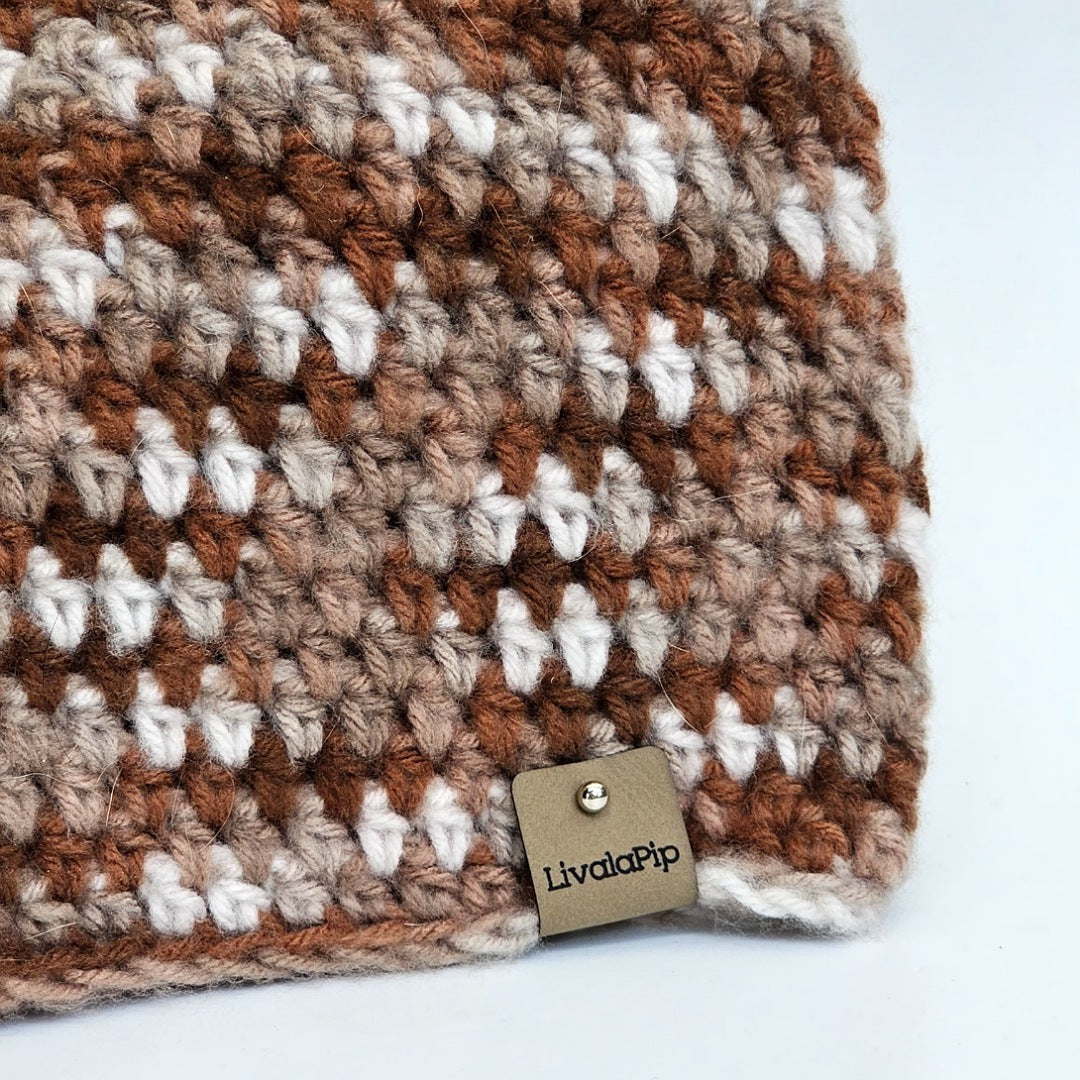 LivalaPip™ - Col sjaal - Latte Machiatto