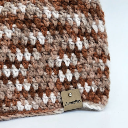 LivalaPip™ - Col sjaal - Latte Machiatto