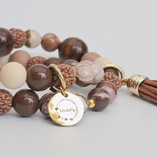 LivalaPip™ - Ketting  - Latte Macchiato