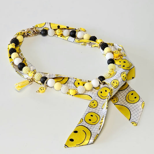 LivalaPip™ - Bandana Ketting - Smiley