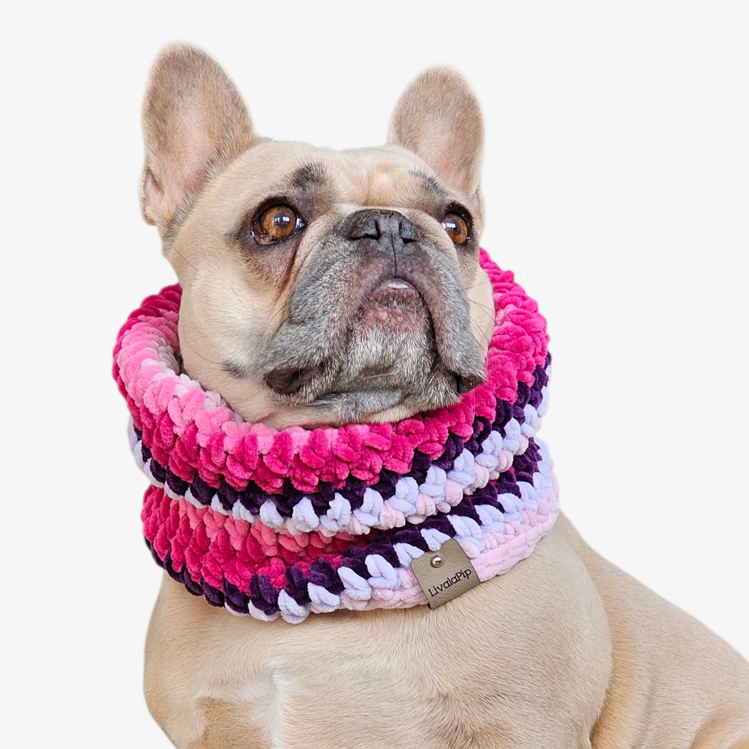LivalaPip™ - Col sjaal Supersoft - Dazzleberry