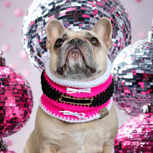 LivalaPip™ - Col sjaal Kerst - Mrs Santa Disco