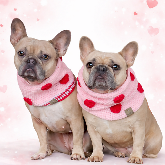 LivalaPip™ - Col sjaal - Pink kisses