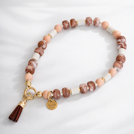 LivalaPip™ - Anti-tekenketting - Peach Dream