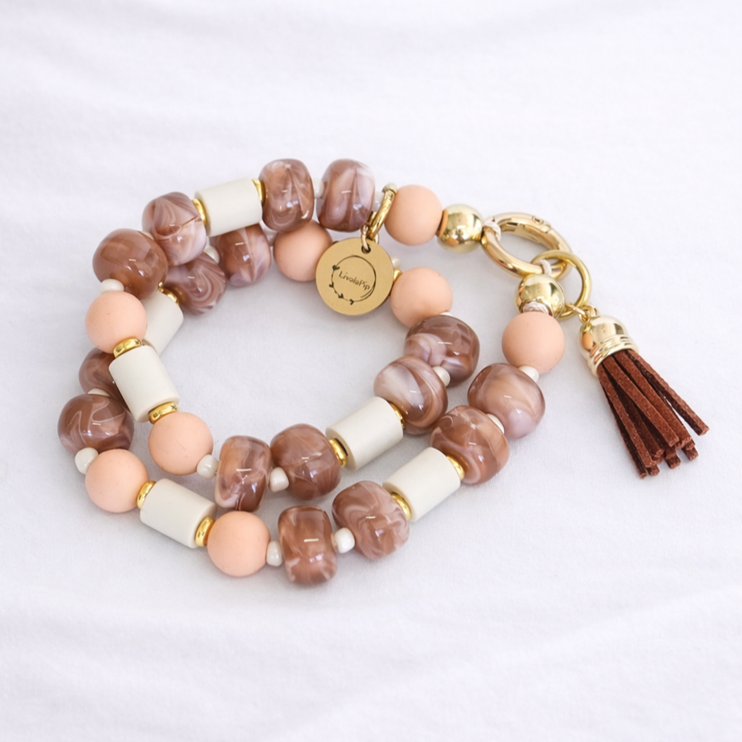 LivalaPip™ - Anti-tekenketting - Peach Dream