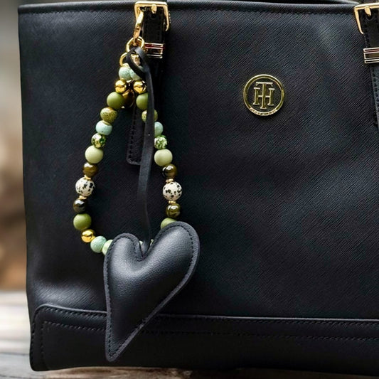 Liva.Jewelz ™ - Tas/Sleutel Hanger - Black Heart