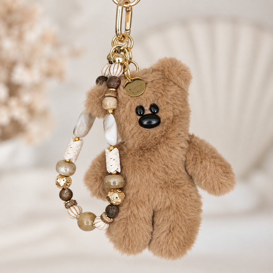 Liva.Jewelz ™ - Tas/Sleutel Hanger - Teddy Chic