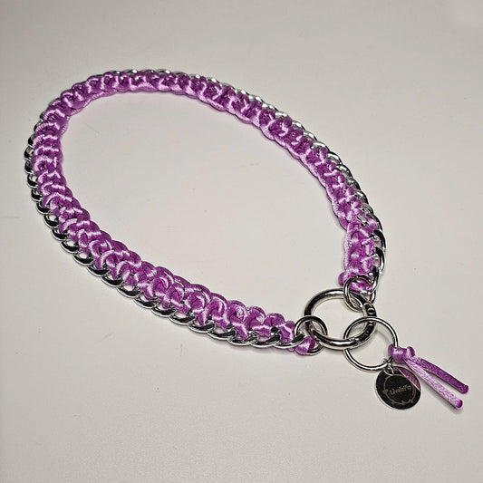 LivalaPip™ - Ketting - Schakel - Metal Purple