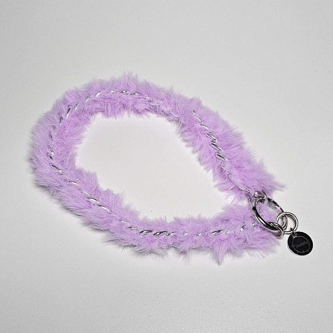 LivalaPip™ - Ketting - Schakel - Metal Fluffy Pink