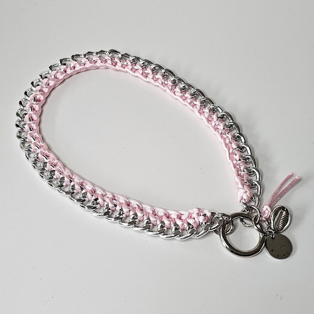 LivalaPip™ - Ketting - Schakel - Soft Pink