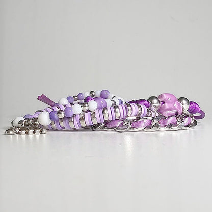 Liva.Jewelz™ - Armbanden set - Purple Pachy