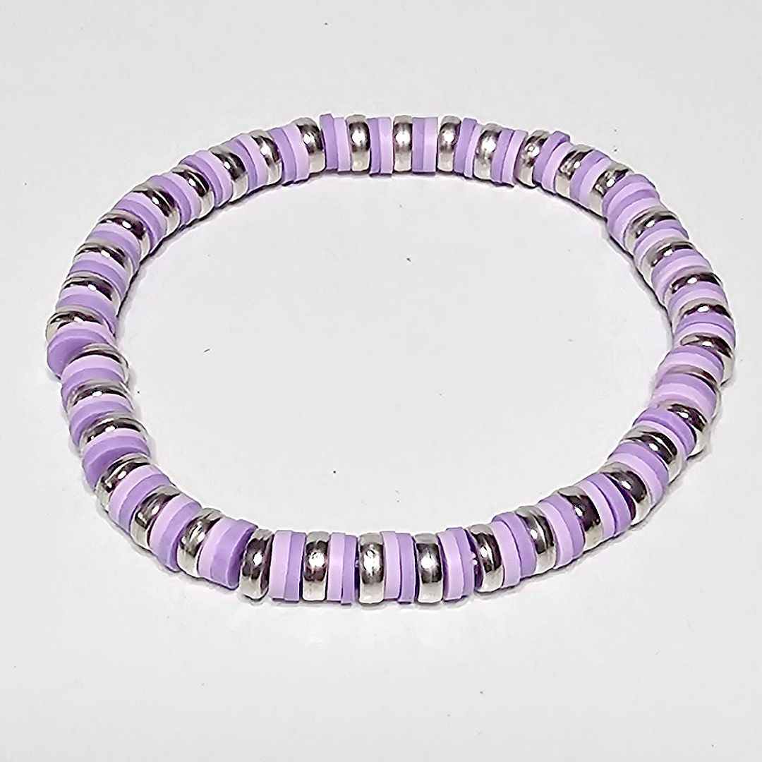 Liva.Jewelz™ - Armbanden set - Purple Pachy