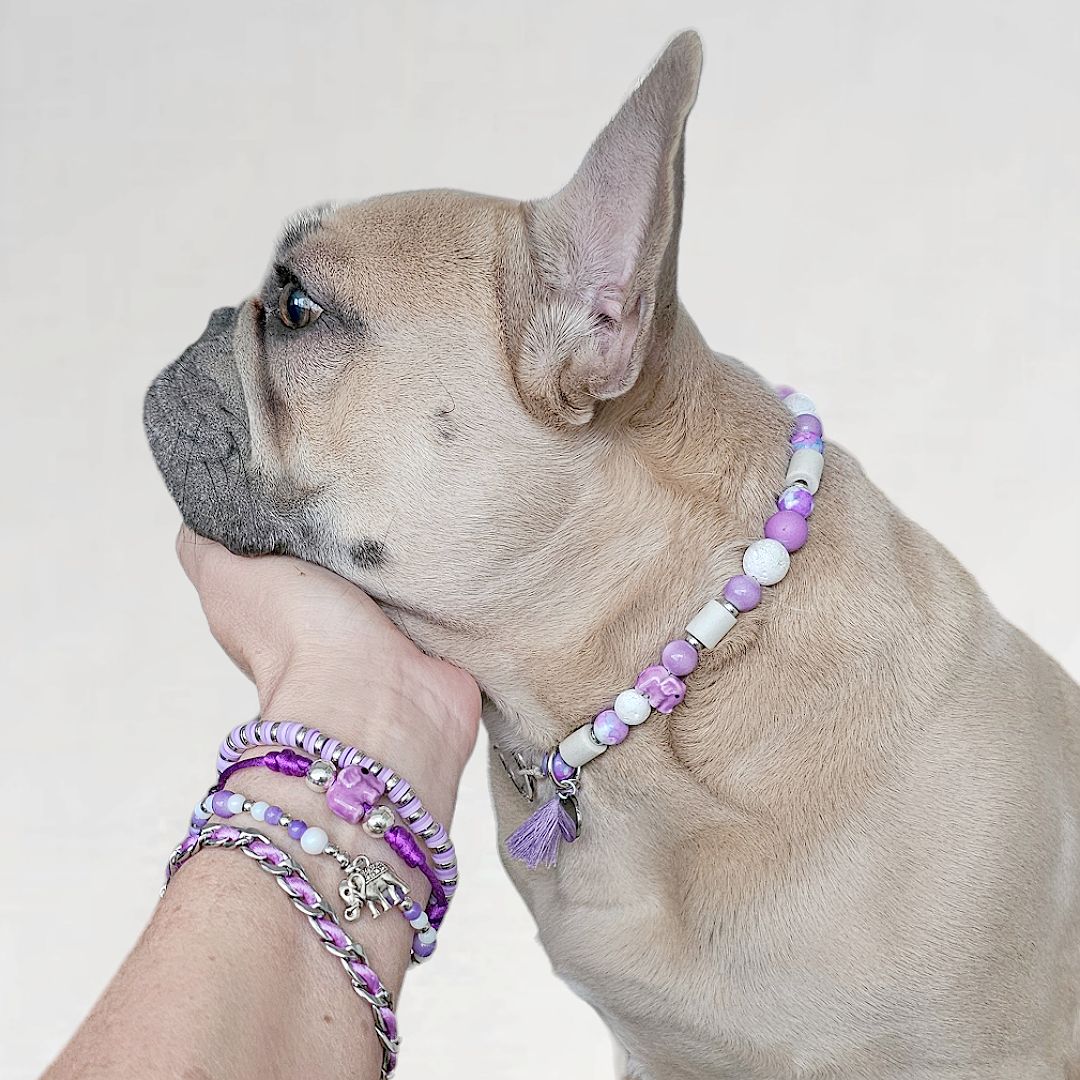 Liva.Jewelz™ - Armbanden set - Purple Pachy