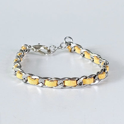 Liva.Jewelz™ - Armbanden - Steel Sunflower