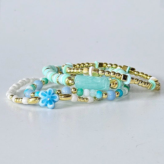 Liva.Jewelz™ - Armbanden set - Ocean Breeze